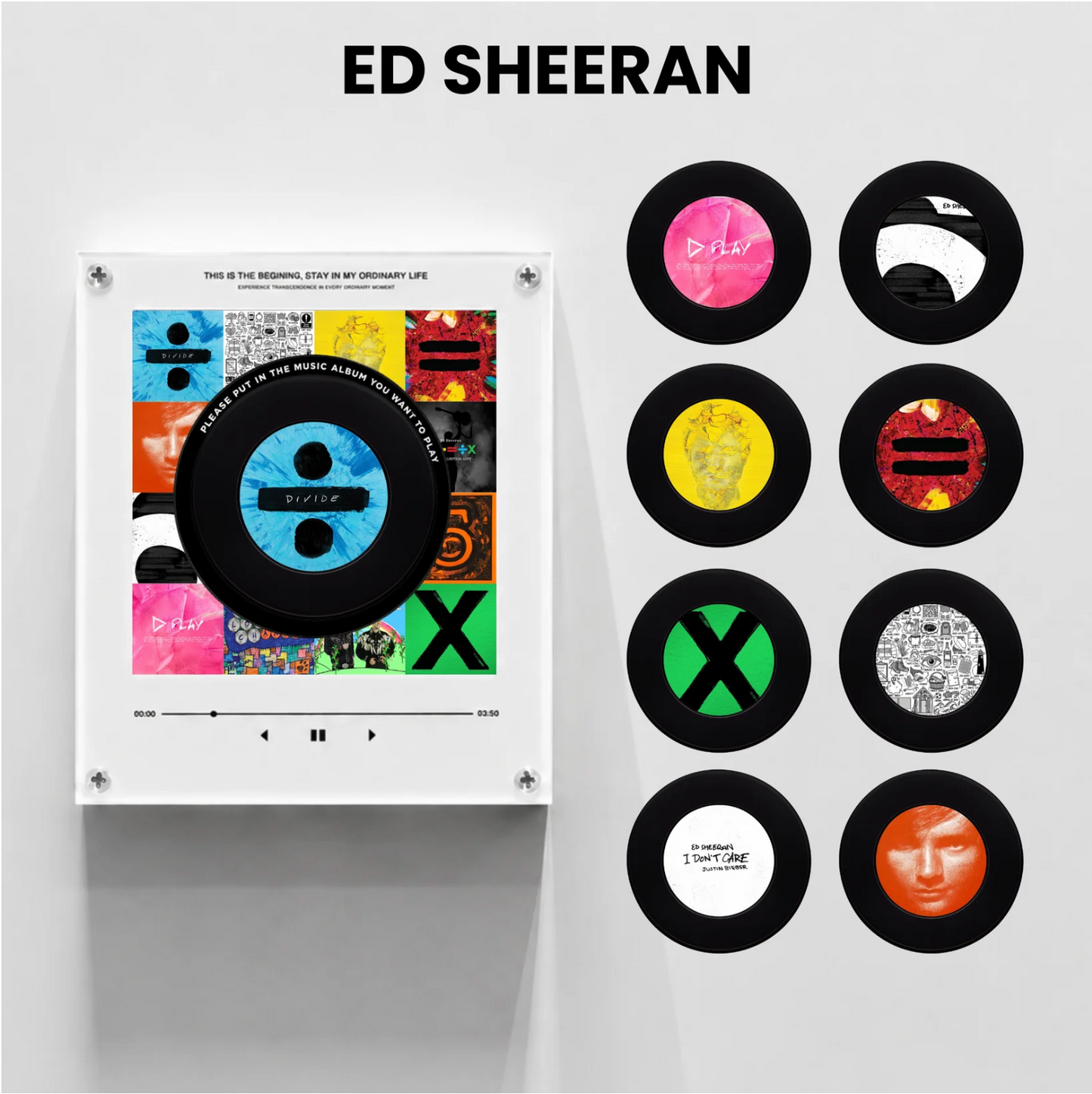 VinylPop Magnet Music Box (Includes 9 Fridge Magnets + Music Tracks)