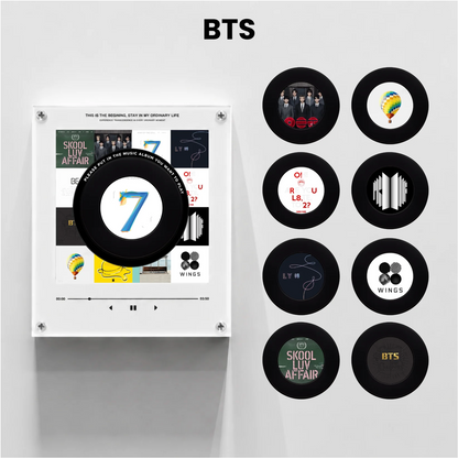 VinylPop Magnet Music Box (Includes 9 Fridge Magnets + Music Tracks)
