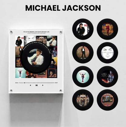 VinylPop Magnet Music Box (Includes 9 Fridge Magnets + Music Tracks)