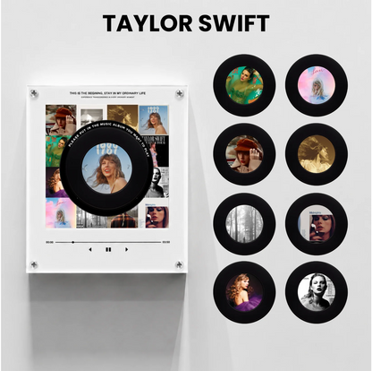 VinylPop Magnet Music Box (Includes 9 Fridge Magnets + Music Tracks)