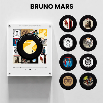 VinylPop Magnet Music Box (Includes 9 Fridge Magnets + Music Tracks)